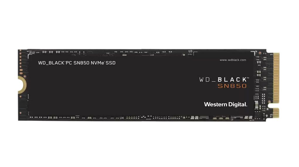 WDS100T1XHE | Western Digital SSD, WD Black SN850, 1TB, PCIe 4.0